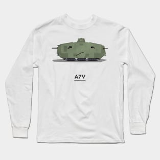 TANK A7V Long Sleeve T-Shirt